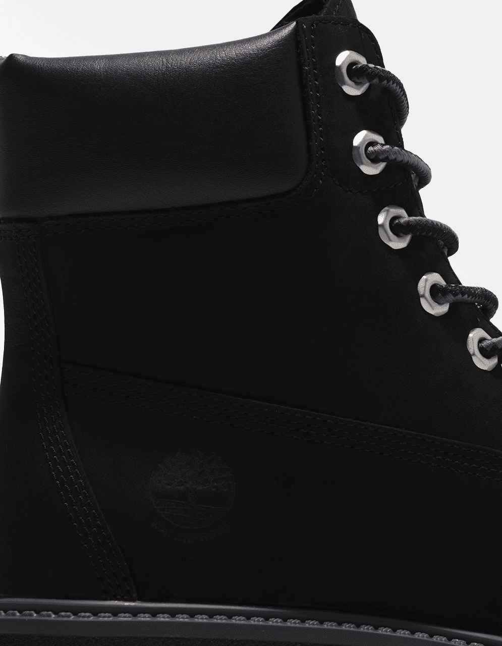Tenis Timberland 6 Inch Lace Up Waterproof Boot Negro - Mujer — imagen 4