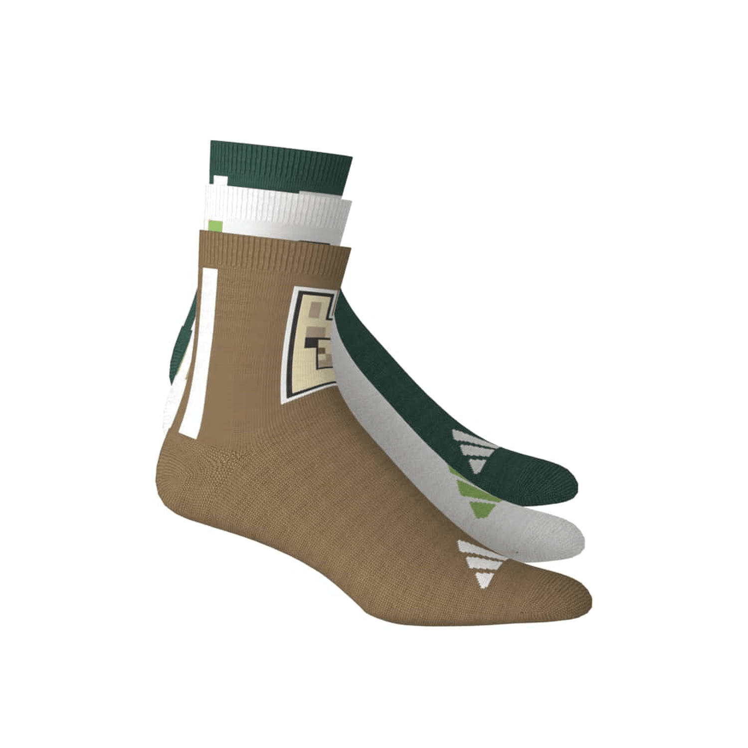 Calcetines Adidas Minecraft Niño Multicolor Tobillo Infantil — imagen 7
