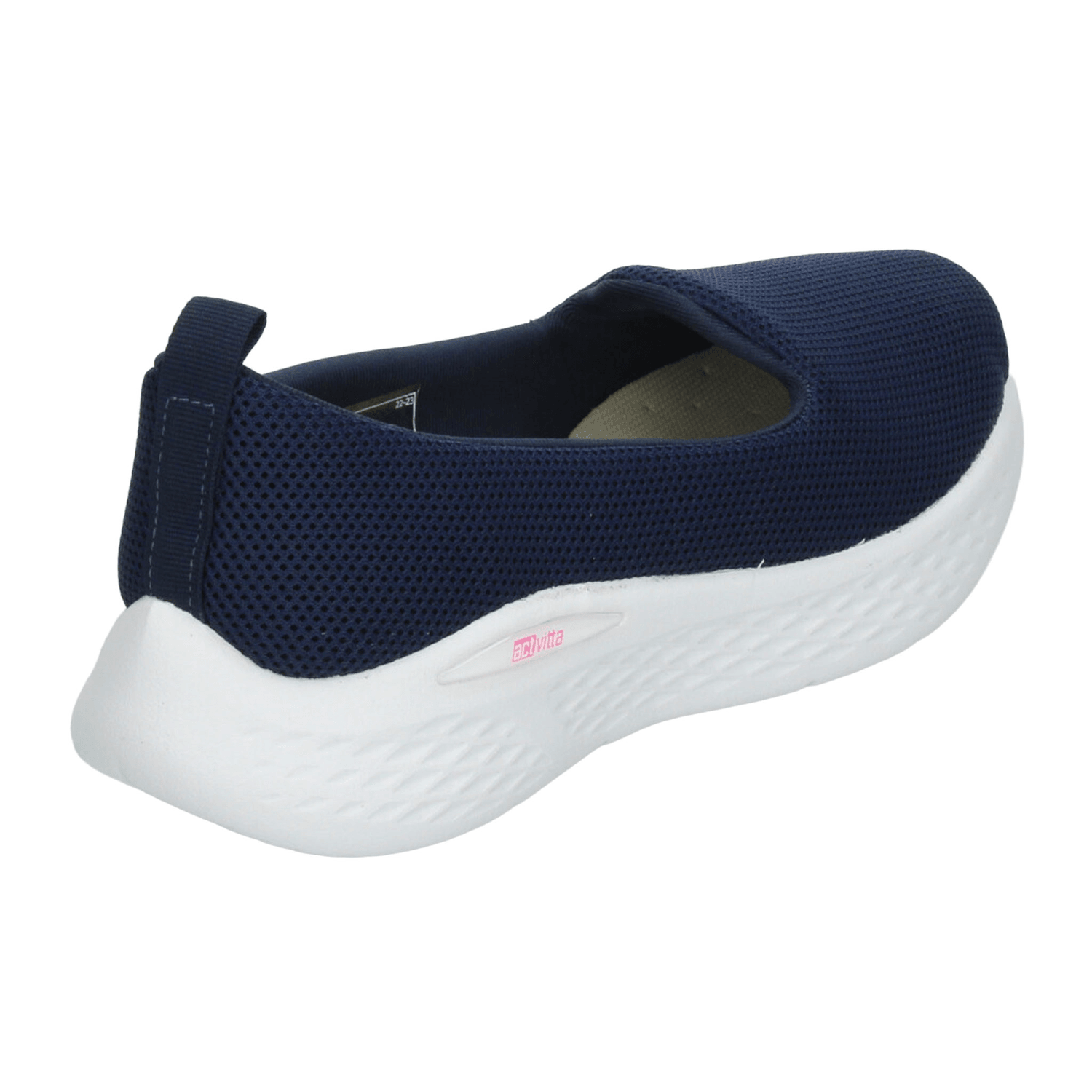 Tenis Actvitta Dama Azul Deportivo Confort Slip On Mujer — imagen 5