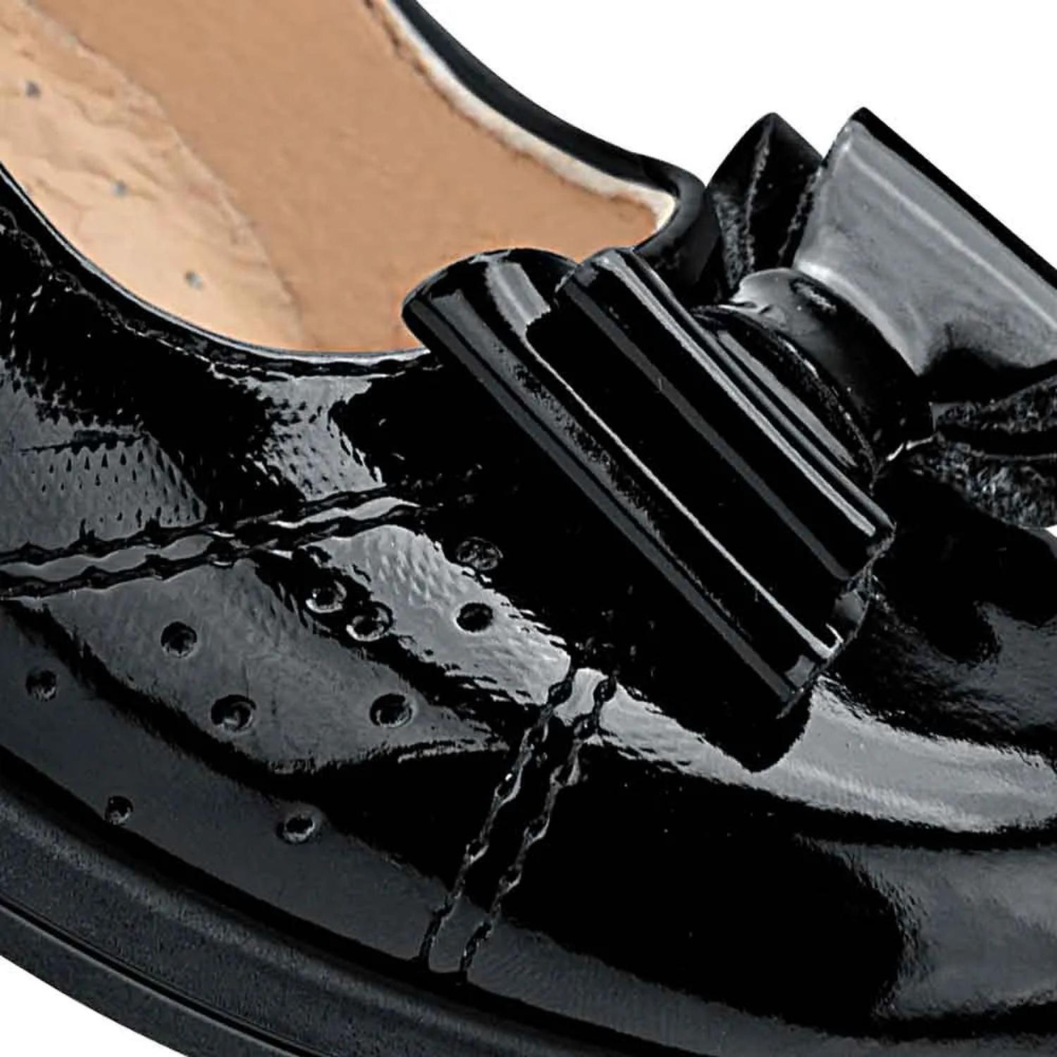Zapato Escolar Vivis Shoes Kids Niña Kit 2 Pares 1053437 Negro Liso 17 Mx — imagen 4