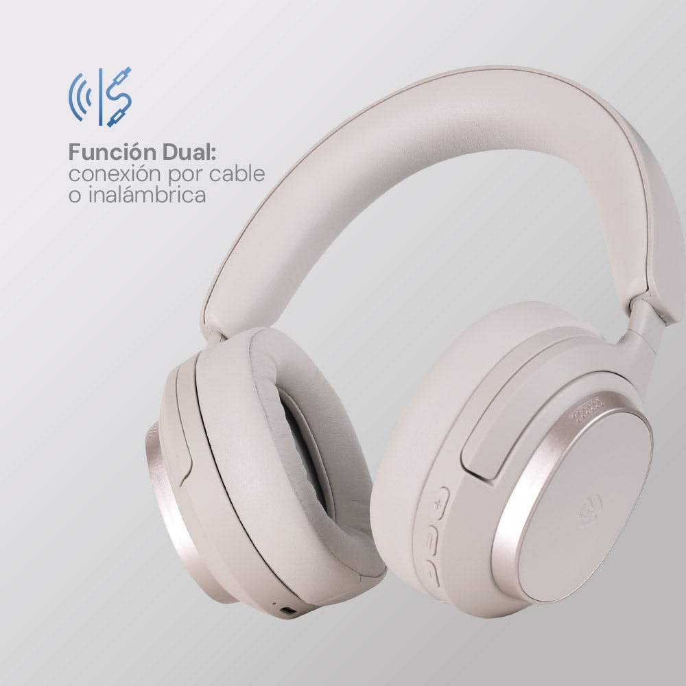 Audifonos Inalámbricos On Ear One STF 14hrs Uso, Blanco — imagen 7