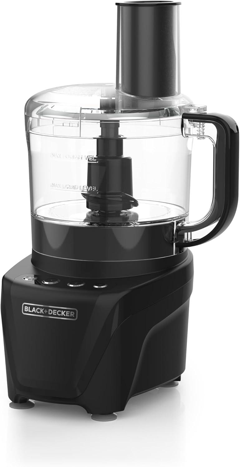 PROCESADOR ALIMENTOS BLACK+DECKER FP43420 8 TAZAS NEGRO — imagen 1