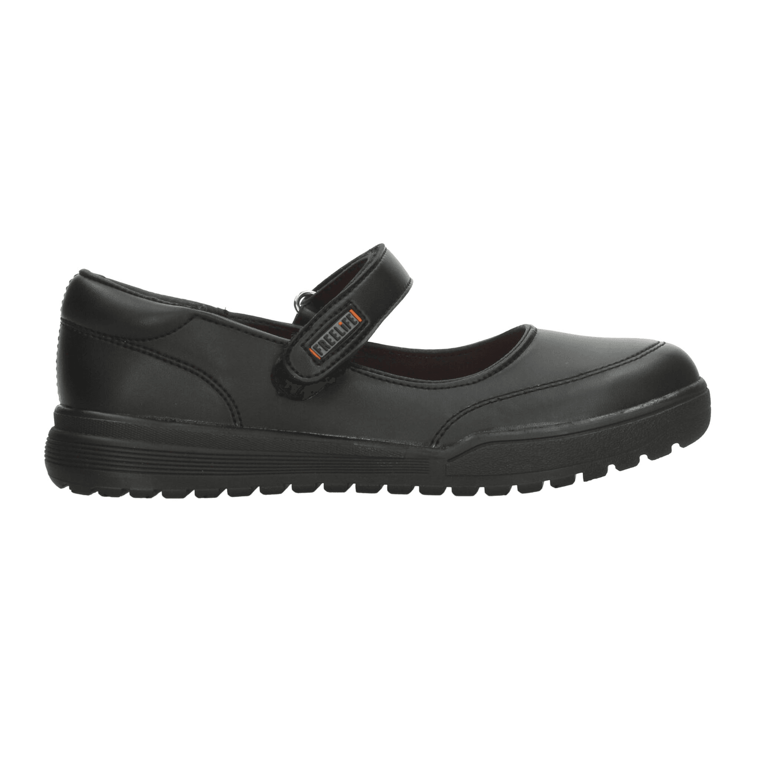 Zapato Freelife Niña Negro Adhesivo Escolar Juvenil T22-26 — imagen 2