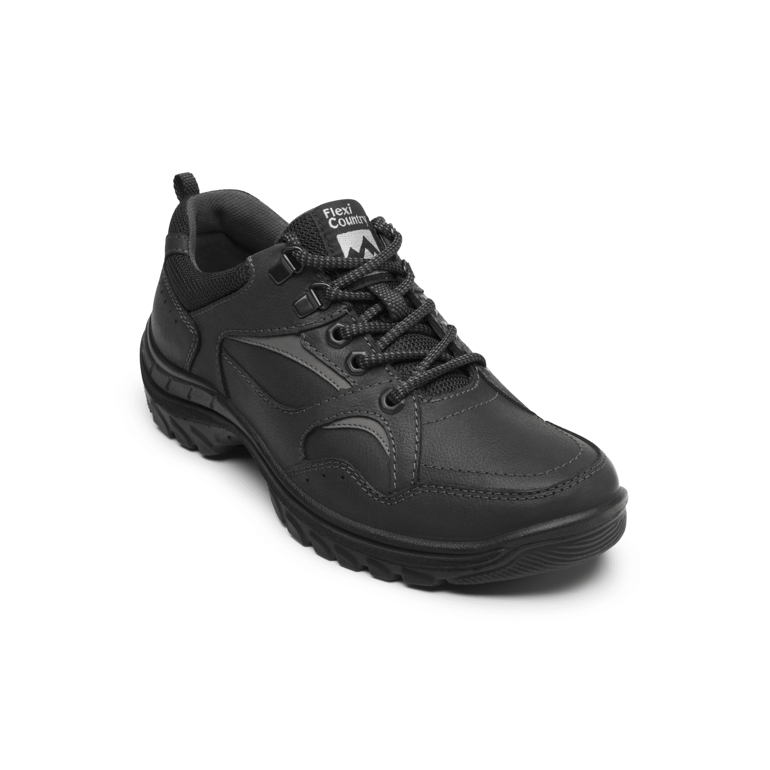 Bota Flexi Country Hombre Outdoor Hiking Casual Negro Caballero — imagen 2