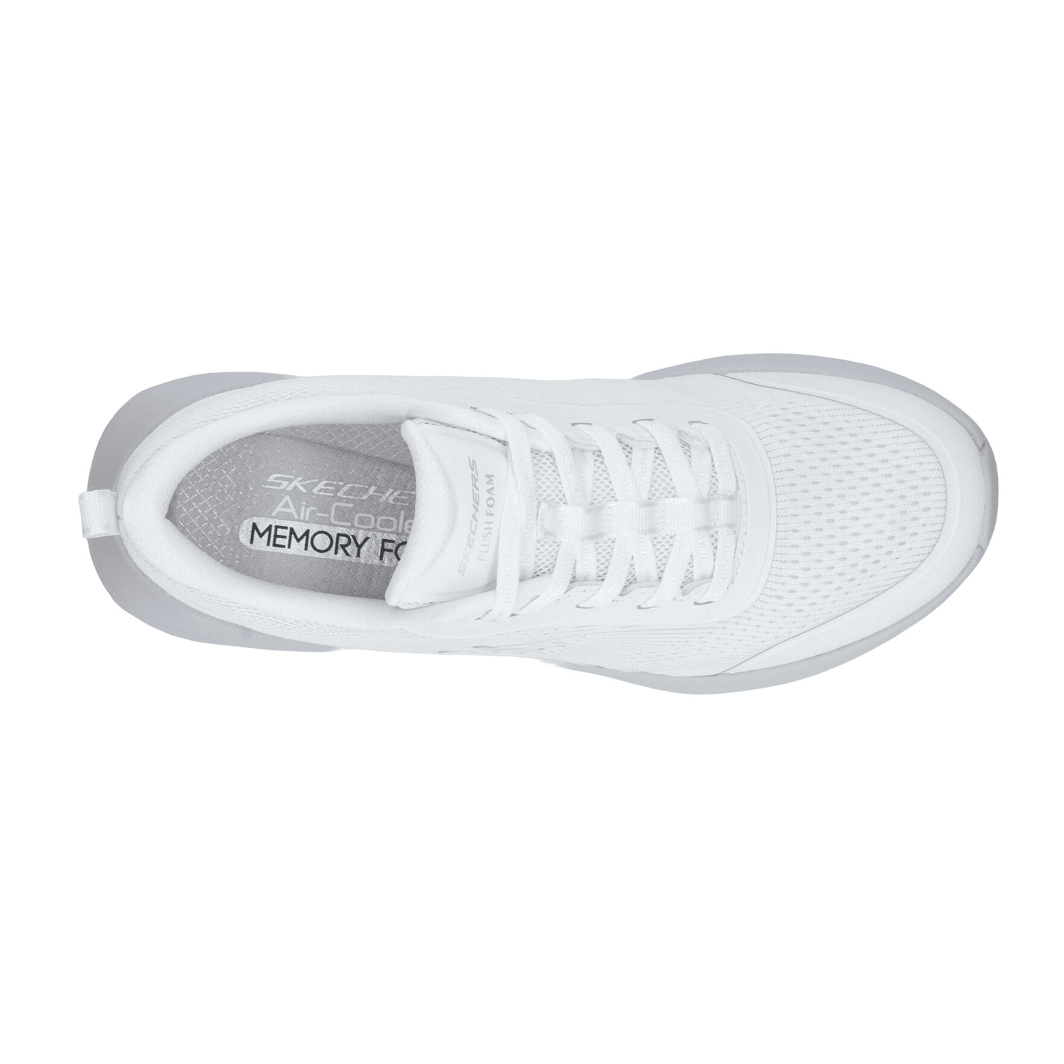 Tenis Skechers Plush Foam Dama Deportivo Blanco Mujer — imagen 8
