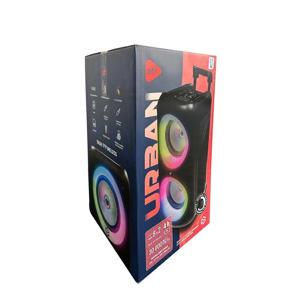 Bafle Bocina Portatil Urban Fest 8x2 STF 60W 4 hrs Uso — imagen 6