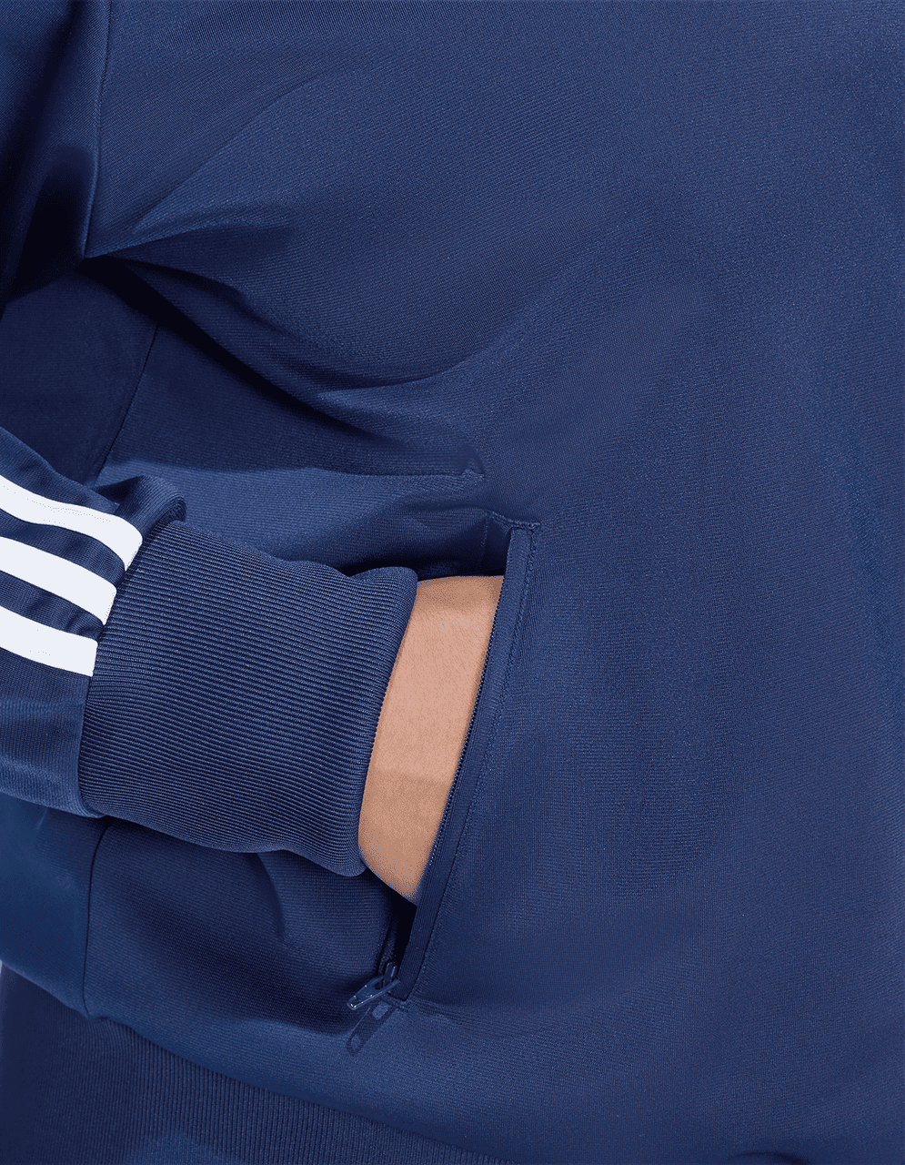 Chamarra Adidas FB TT Loose Azul - Mujer — imagen 4