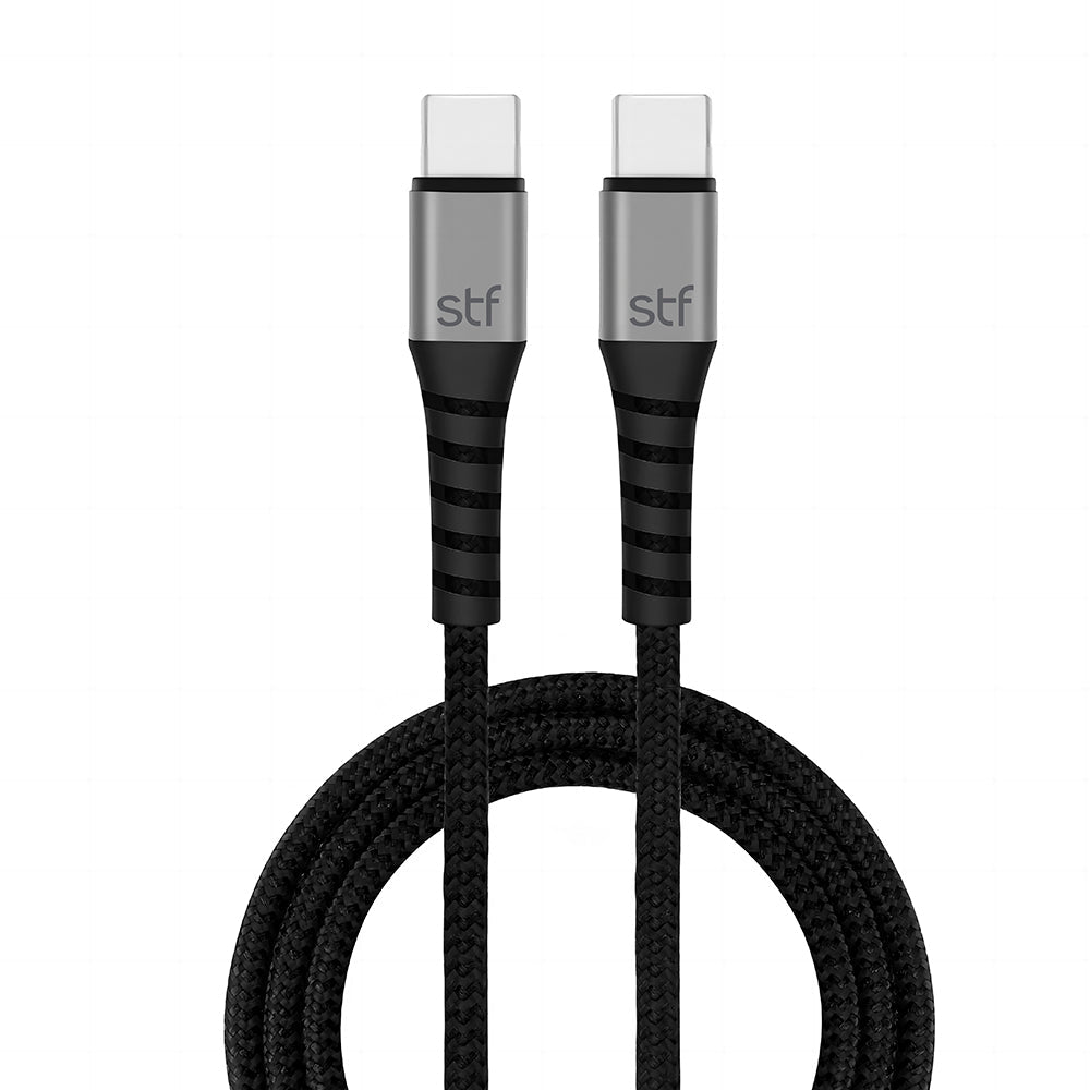 Cable Ultra Carga Rapida Tipo-C a Tipo-C 65W Trenzado 1.8m — imagen 2