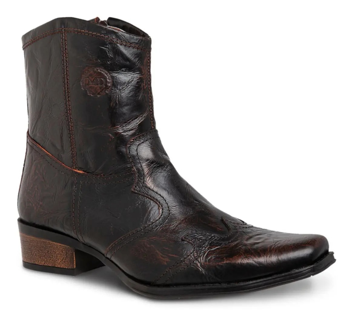 Botin Vaquero Hombre Urban Cowboy Café 40700 — imagen 8