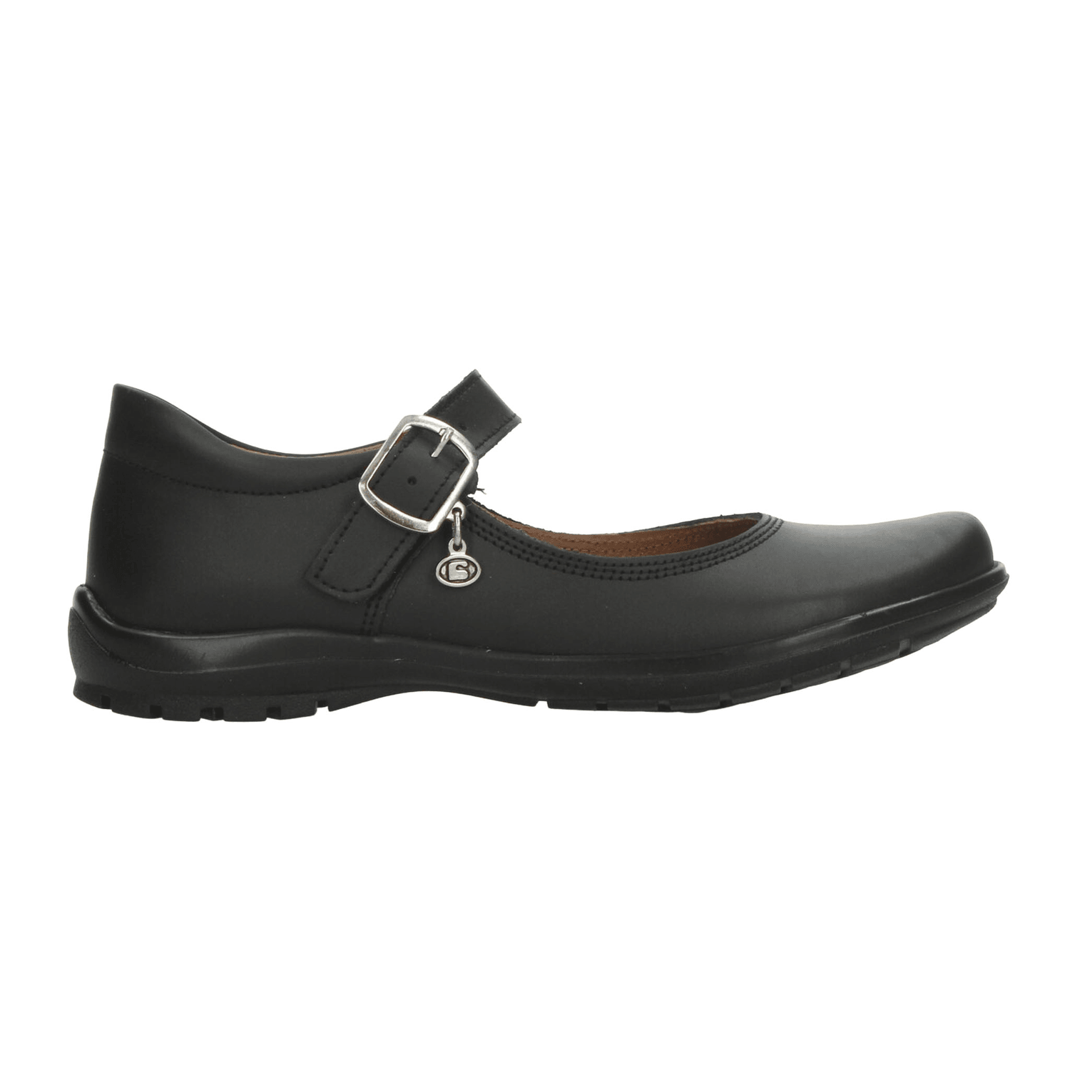 Zapato Coqueta Niña Escolar Negro Infantil T17-22 — imagen 1