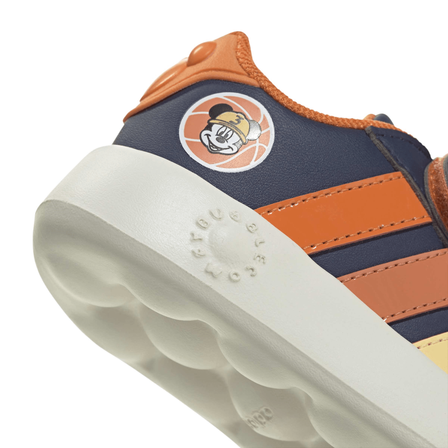 Tenis Adidas Grand Court Mickey Niño Casual Blanco Infantil T11-16 — imagen 5