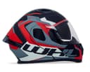 Casco WKL Motocicleta Dot Abatible CH-103 VERTEX ROJO