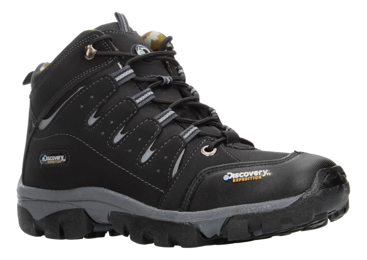 Bota Discovery Hombre Senderismo Negro Caballero — imagen 13