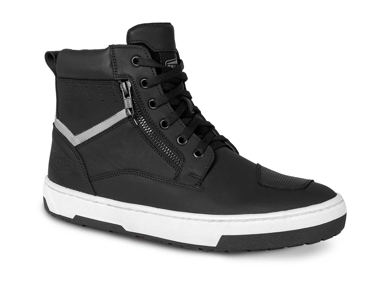 Bota hombre tenis motociclista botin biker WKL 80205 Negro B — imagen 10