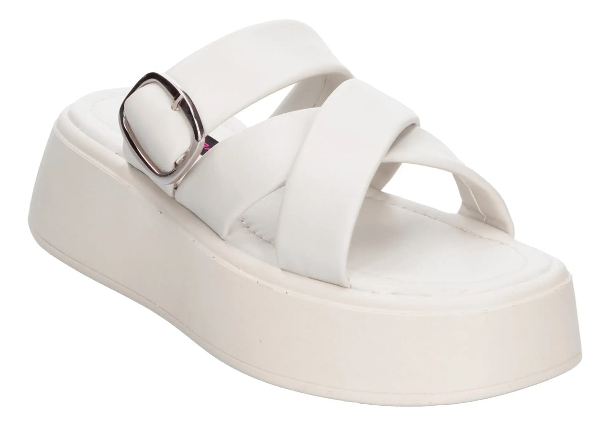 Sandalias Salamandra Dama Casual Latte Mujer — imagen 14