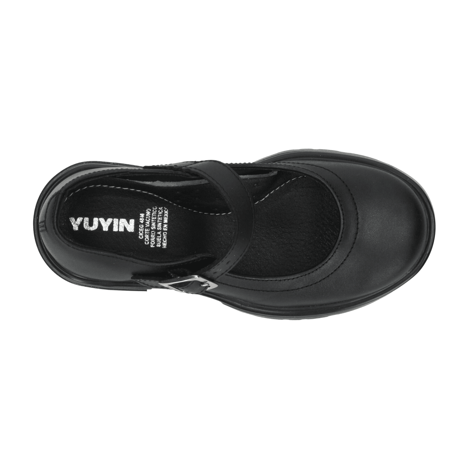 Zapato Yuyin Niña Escolar Plataforma Negro Infantil T18-22 — imagen 8