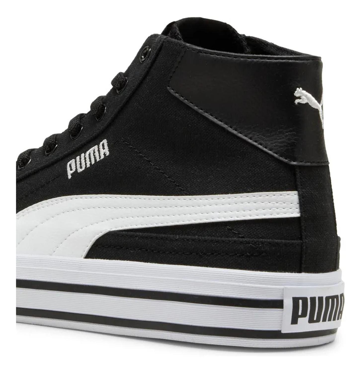 Tenis Puma Caballero Casual Court Classic Vulc Mid 1140071 — imagen 7
