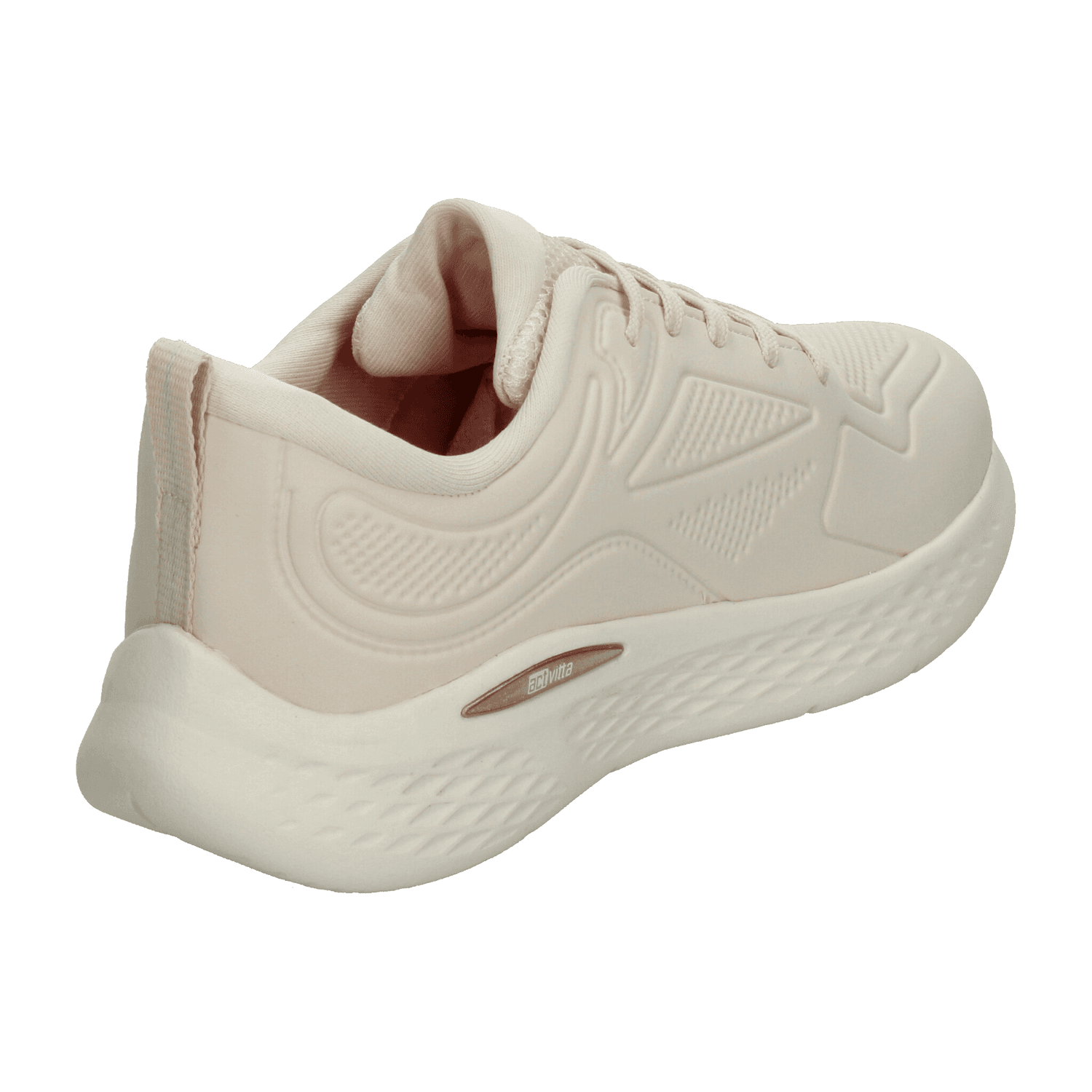 Tenis Actvitta Dama Azul Beige Para Mujer — imagen 4