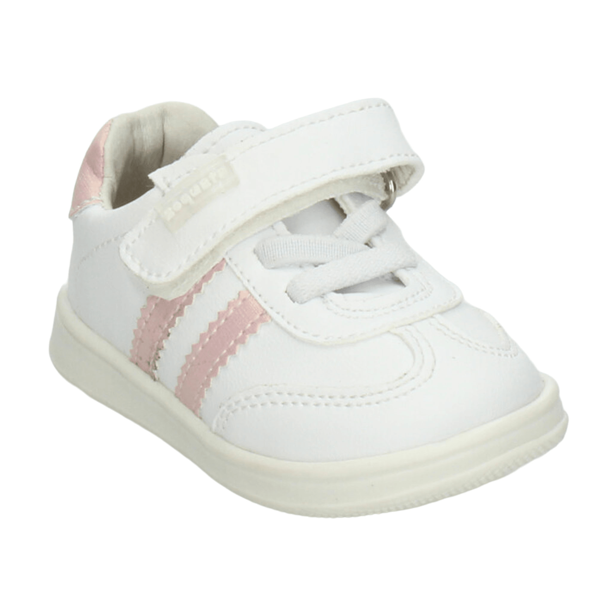 Tenis Coqueta Niña Casual Cinta Adhesiva Blanco Infantil T11-14 — imagen 13