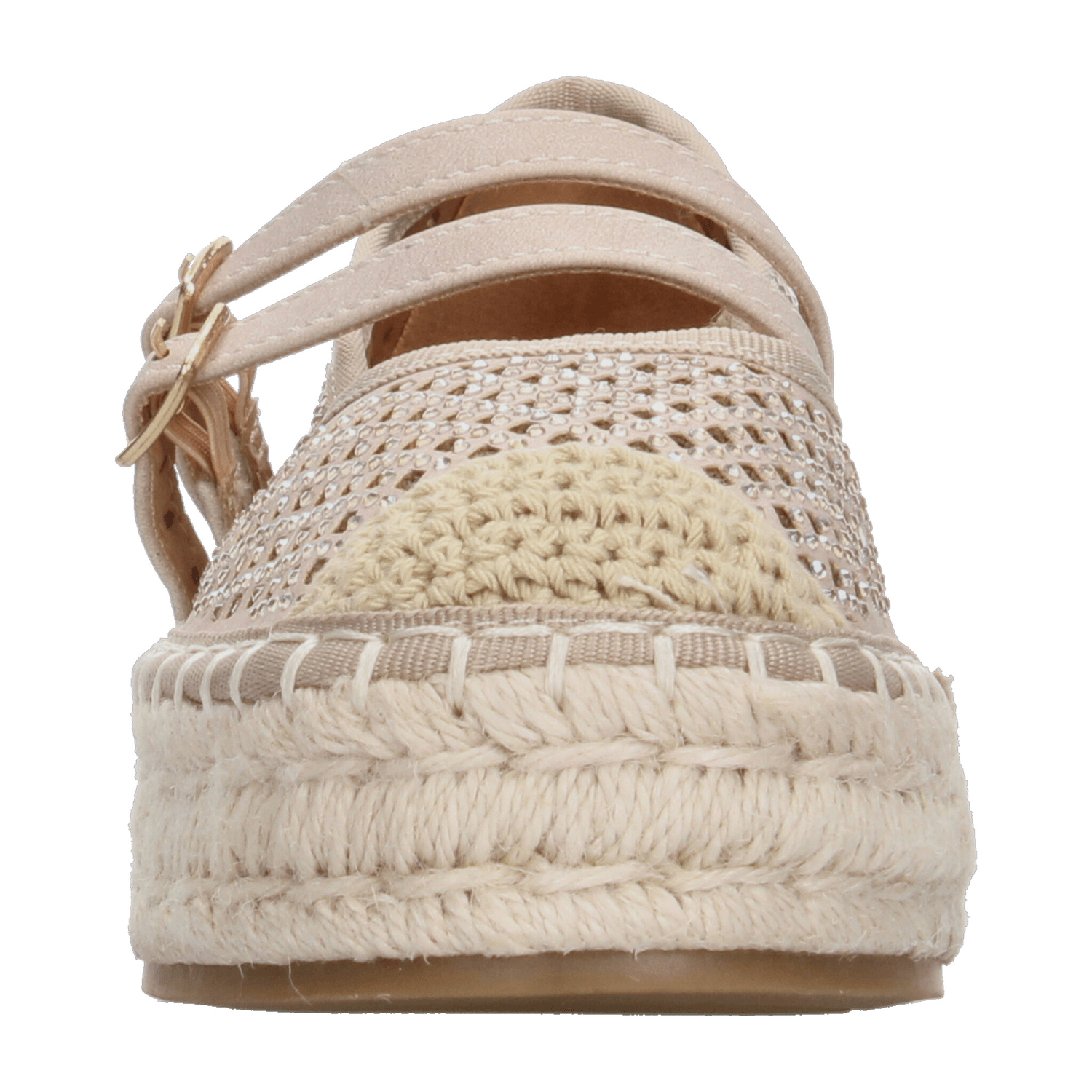 Zapato Berlín Dama Alpargata Casual Cómodo Beige Mujer — imagen 6