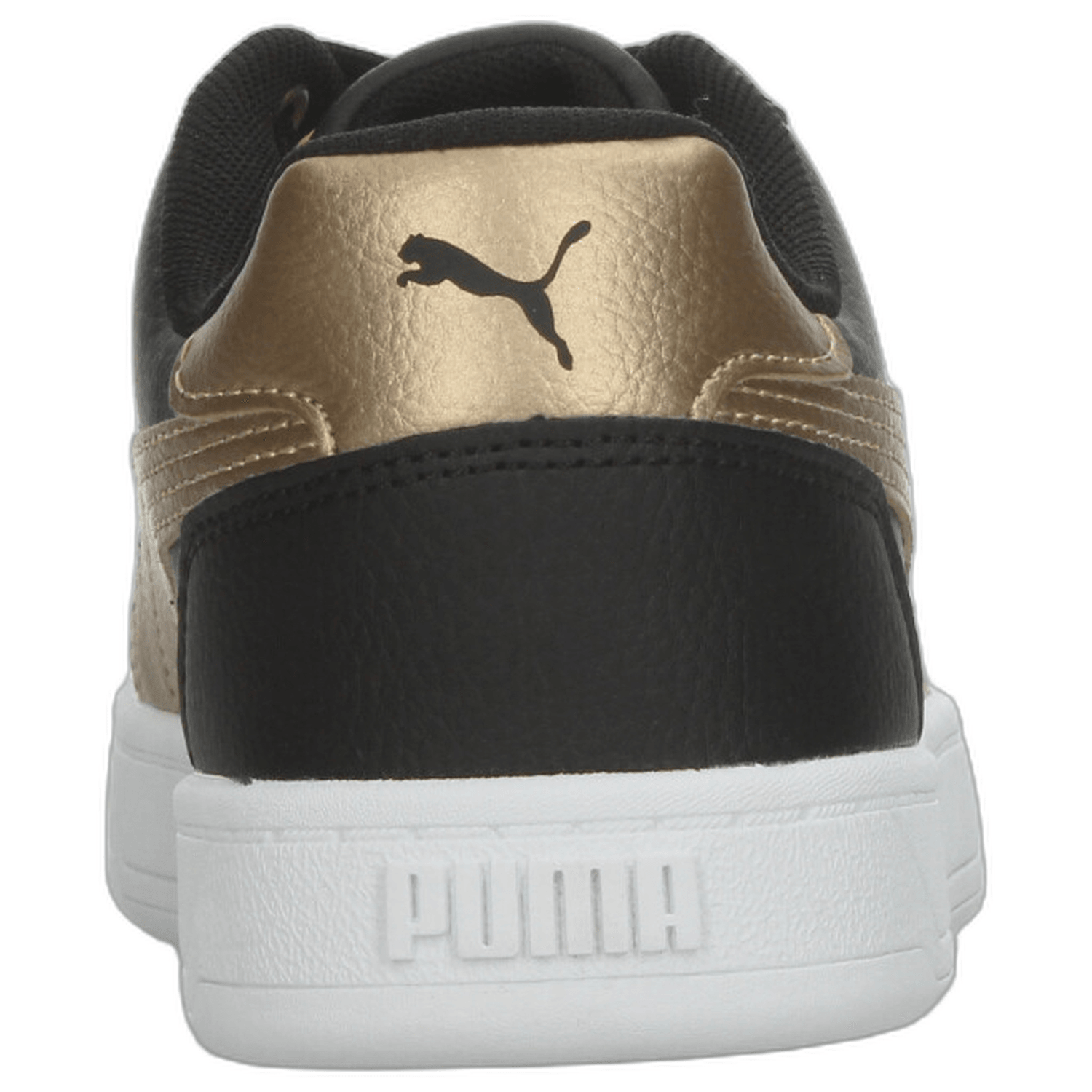 Tenis Dama Puma Caven 2.0 Negro Dorado Casual Mujer — imagen 8
