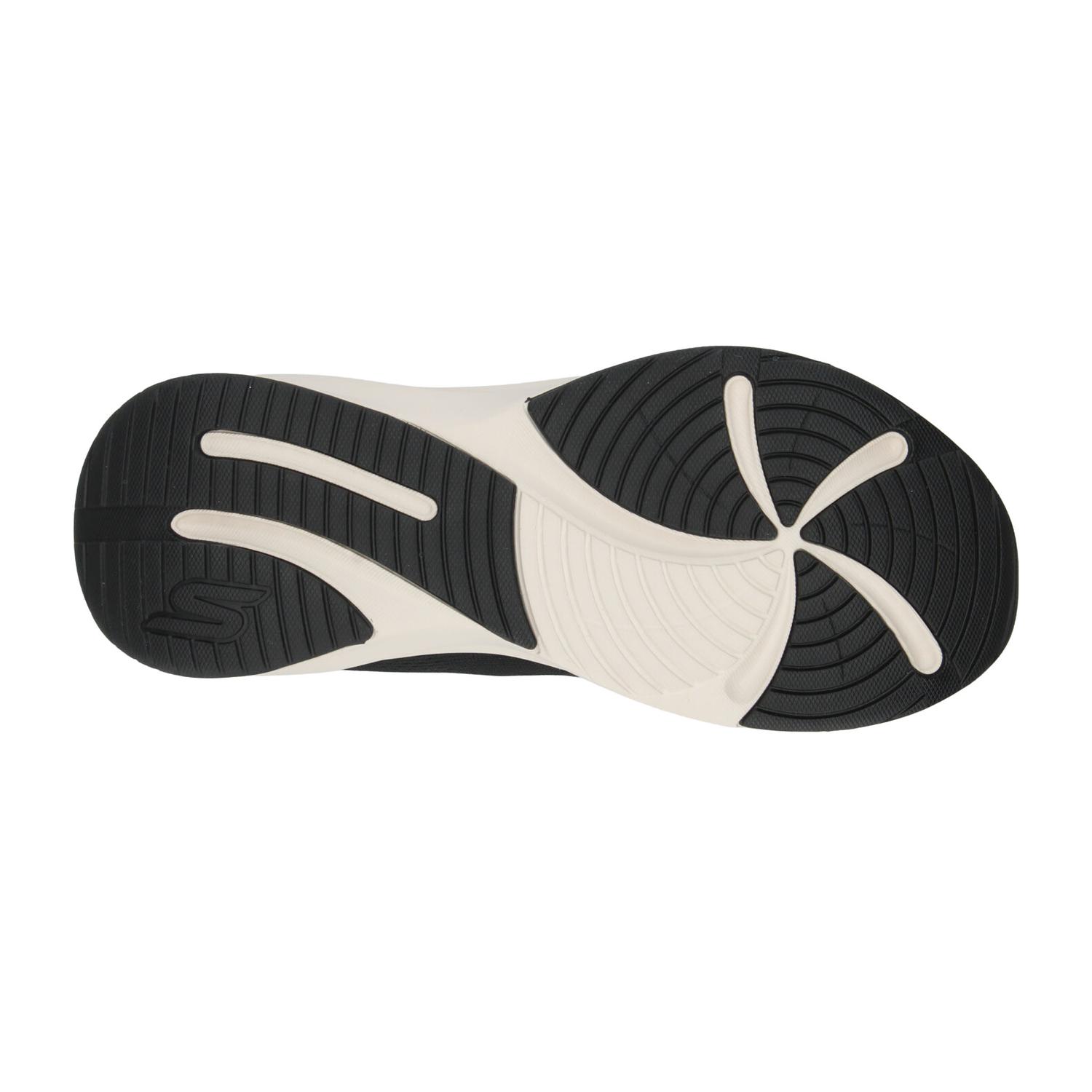 Tenis Skechers Plush Foam Dama Deportivo Negro Mujer — imagen 9