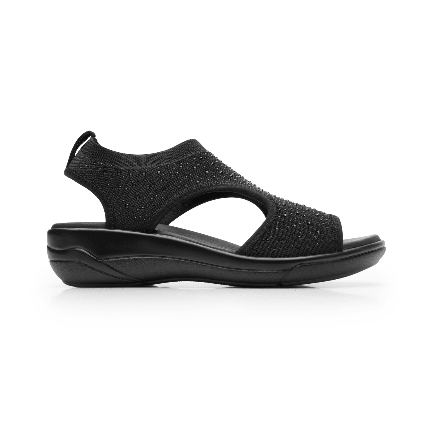 Sandalias Dama Flexi Negro Casual Mujer — imagen 2