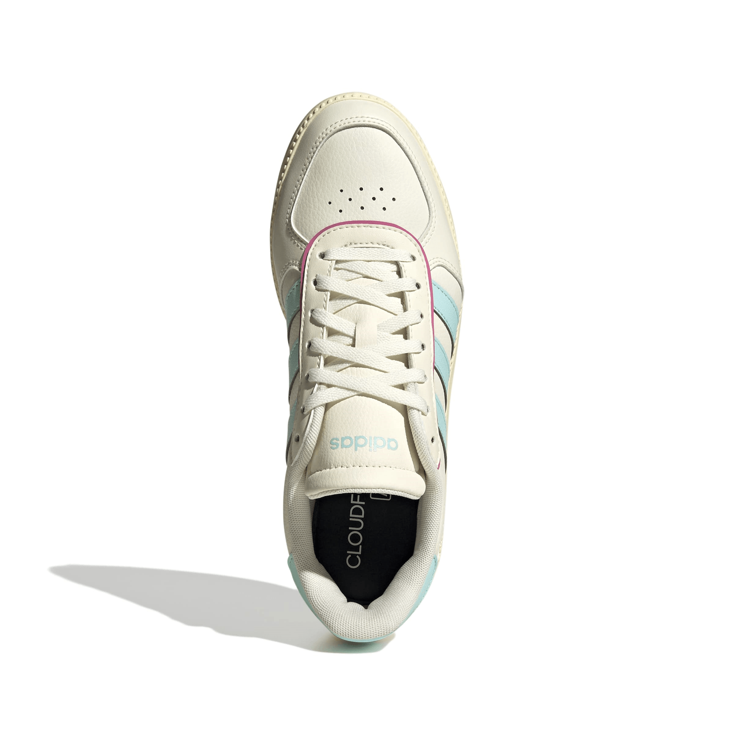 Tenis Adidas Breaknet Sleek Off White Casual Para Mujer — imagen 7