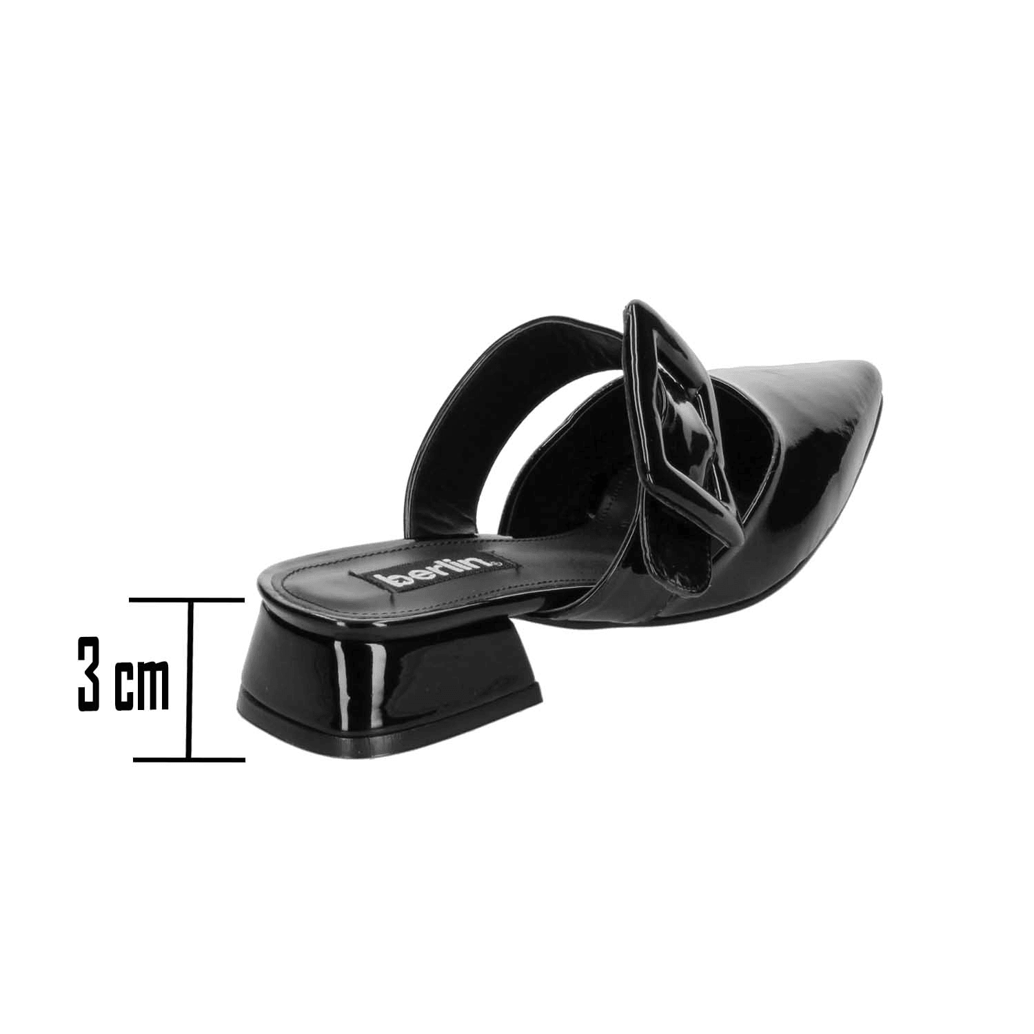 Zapato Dama Berlin Negro Casual Mujer — imagen 4