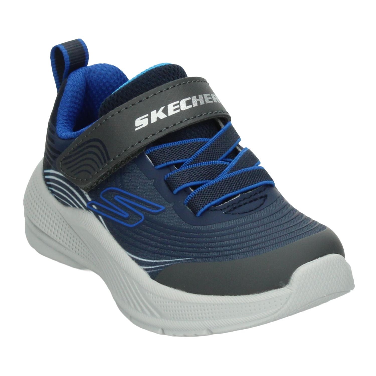 Tenis Niño Skechers Microspec Azul Deportivo Infantil T11-16 — imagen 5