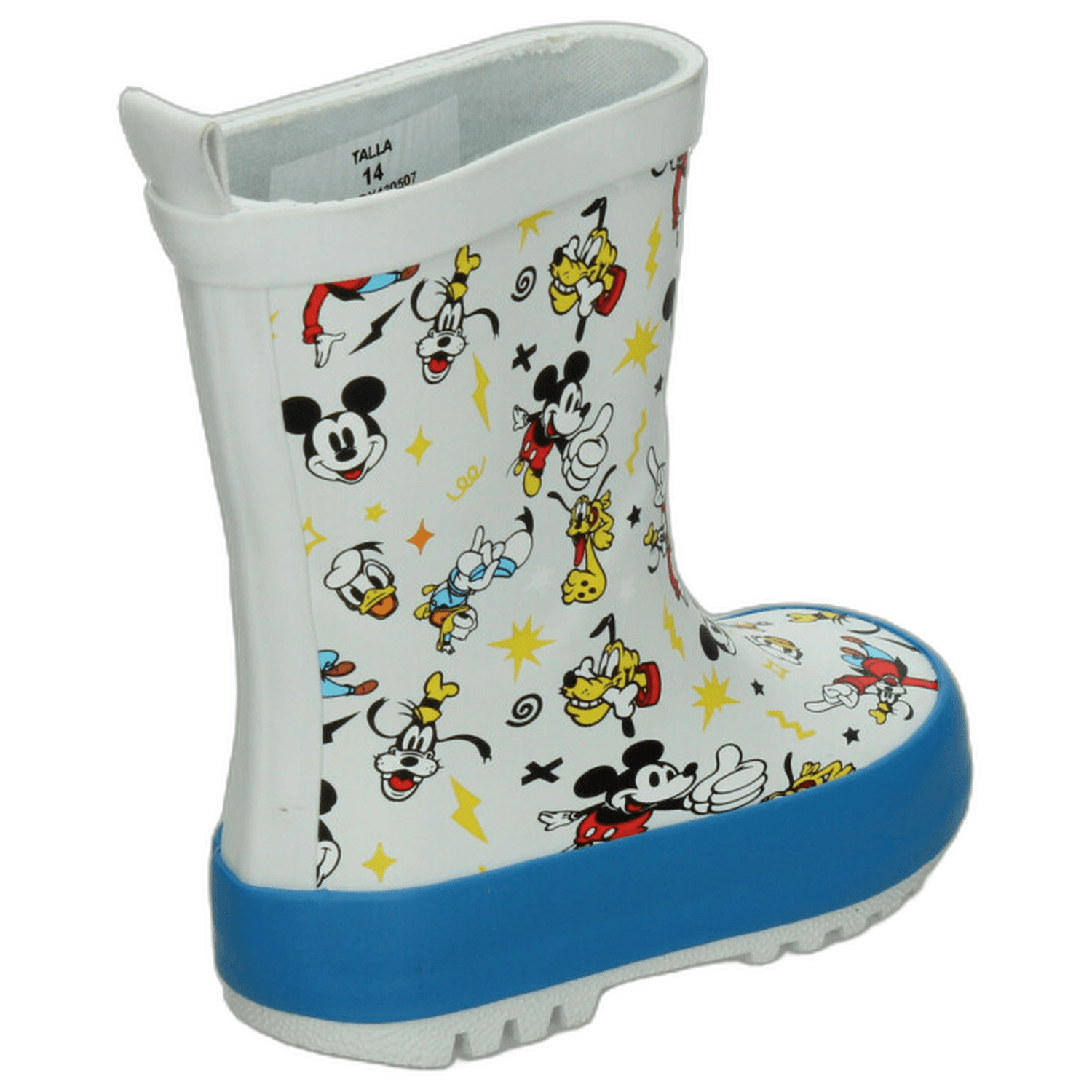 Bota Disney Niño Lluvia Blanco Infantil T14-17 — imagen 3