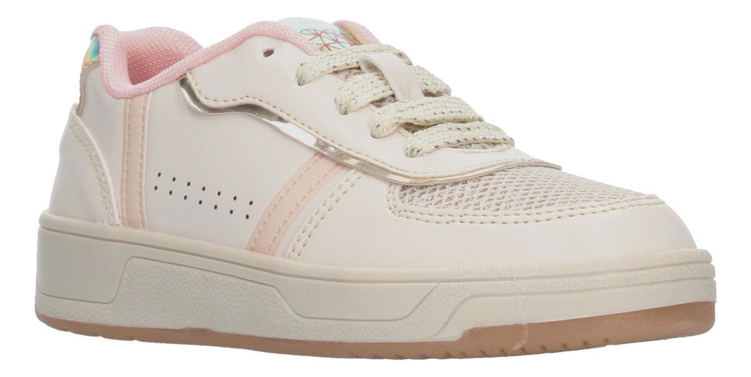 Tenis Niña Tropicana Latte Con Rosa Pastel Casual Infantil T18-26 — imagen 4