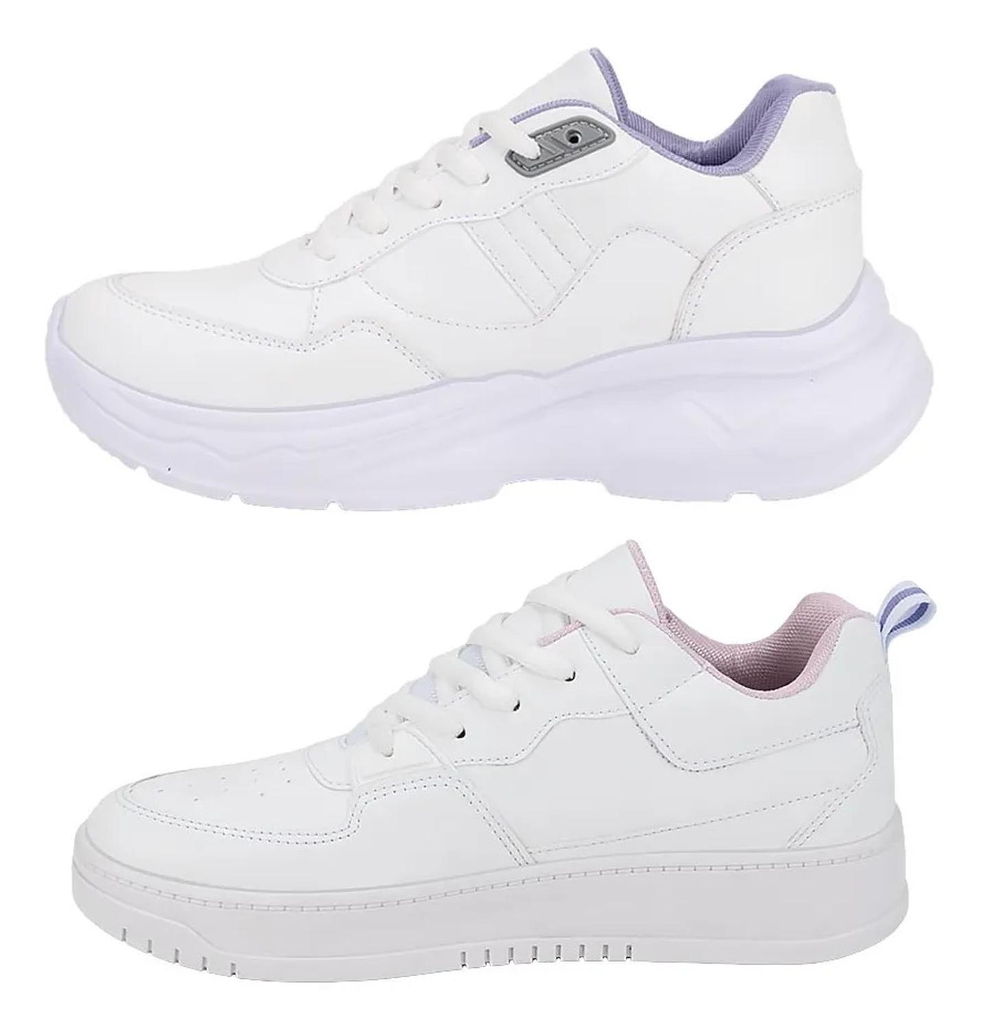 Tenis Escolar Urban Shoes Niña Kit 2 Pares Liso 1342214 — imagen 5