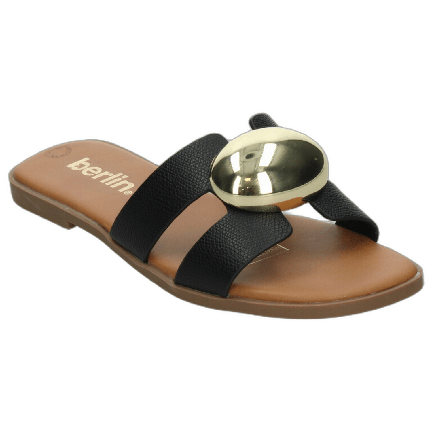 Sandalias Dama Berlin Negro Casual Mujer — imagen 5