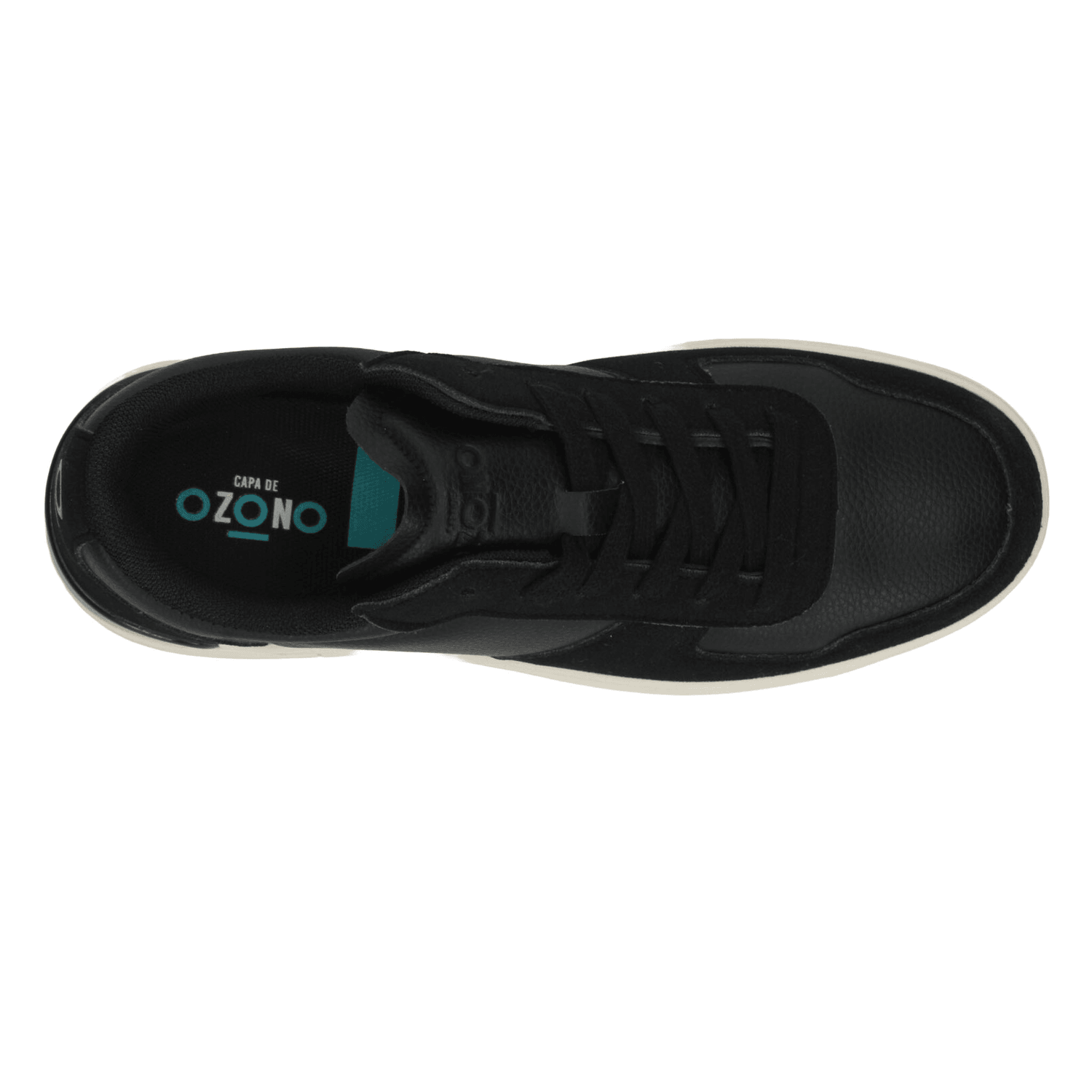 Tenis Ozono Hombre Casual Cómodo Negro Caballero — imagen 8