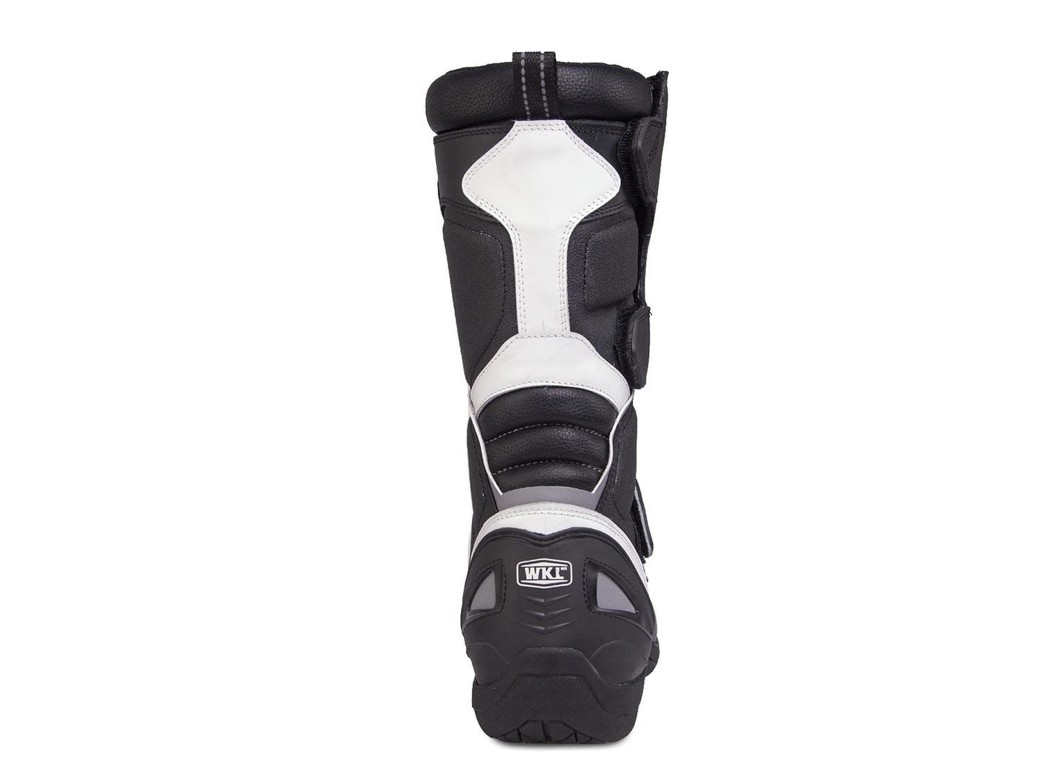 Botas Biker Hombre Doble proposito Moto Workland 009 Blanco — imagen 5