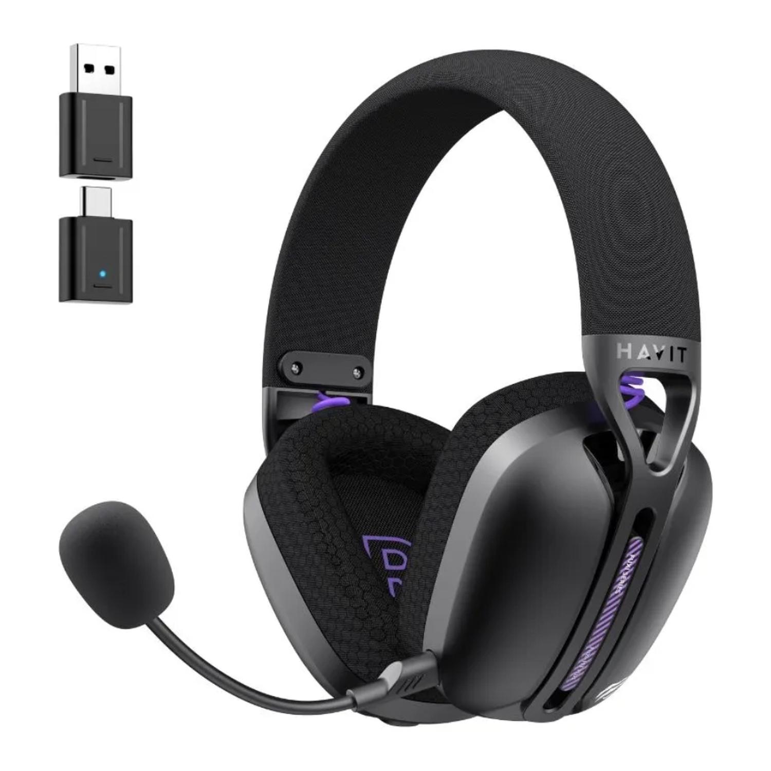 Audífonos Havit Gamenote Fuxi-H3 Gaming Inalámbrico 30hrs — imagen 1