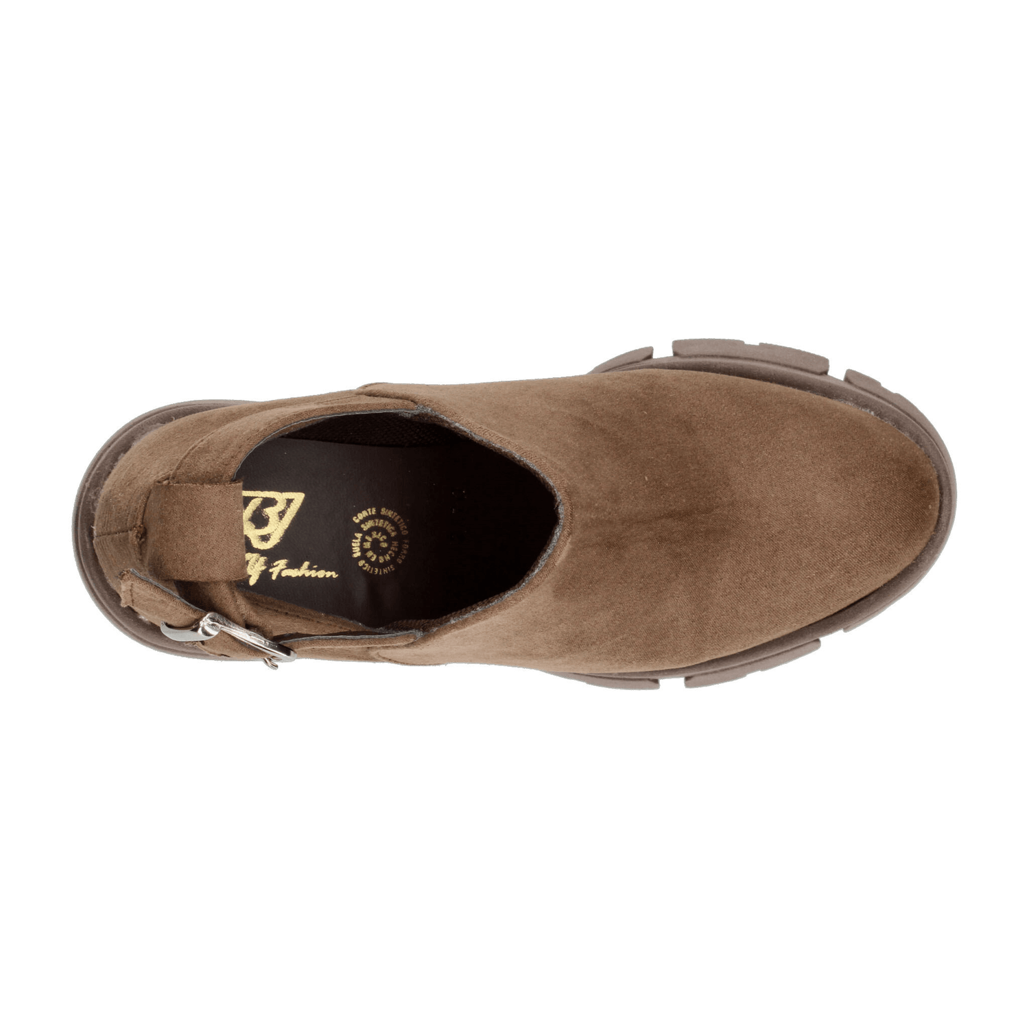 Botín Bevy fashion Dama Café Casual Para Mujer — imagen 9