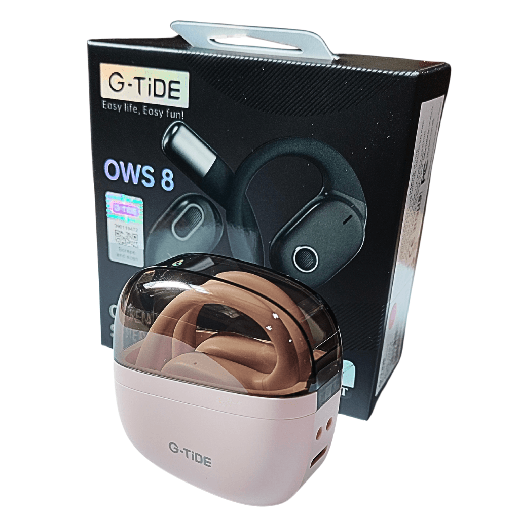 Audífonos Anticaídas G-tide OWS 8 Rosa. Bluetooth 5.4, Cancelación de Ruido y Sonido Hi-Fi — imagen 10