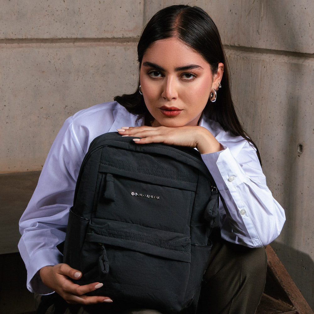 Mochila para laptop CoolCapital Noxus 14" pulgadas Negro — imagen 3