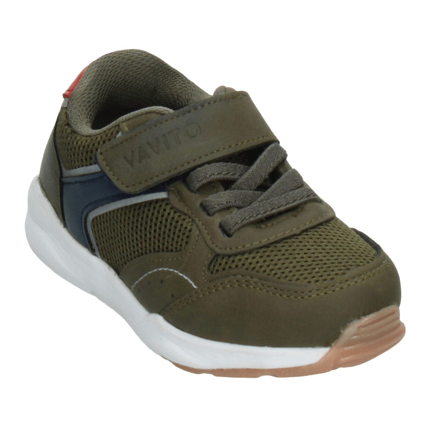 Tenis Vavito Niño Deportivo Ajustable Verde Infantil T18-22 — imagen 4