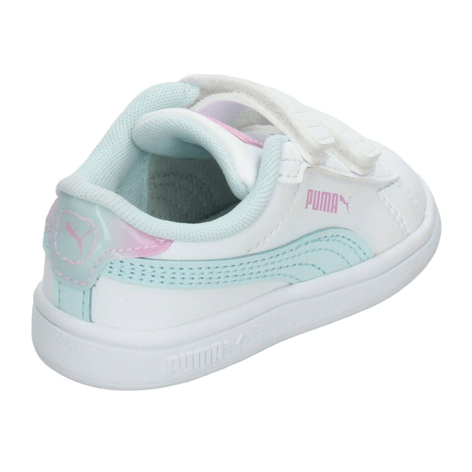 Tenis Puma Smash 3.0 Niña Blanco Casual Deportivo Infantil T11-16 — imagen 4