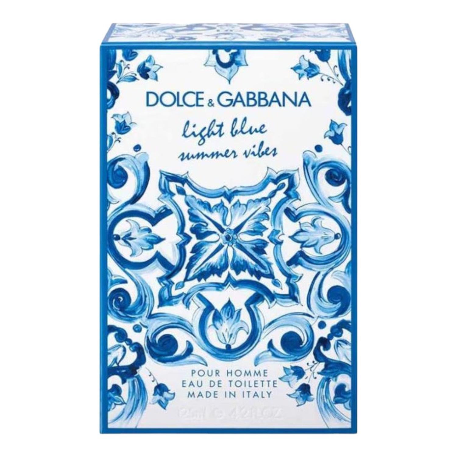 DOLCE&GABBANA SUMMER VIBES POUR HOMME EDT 125 ML — imagen 2
