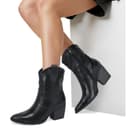 BOTA DAMA TIERRA BENDITA VAQUERA TACON MEDIO 7Cm 1226911