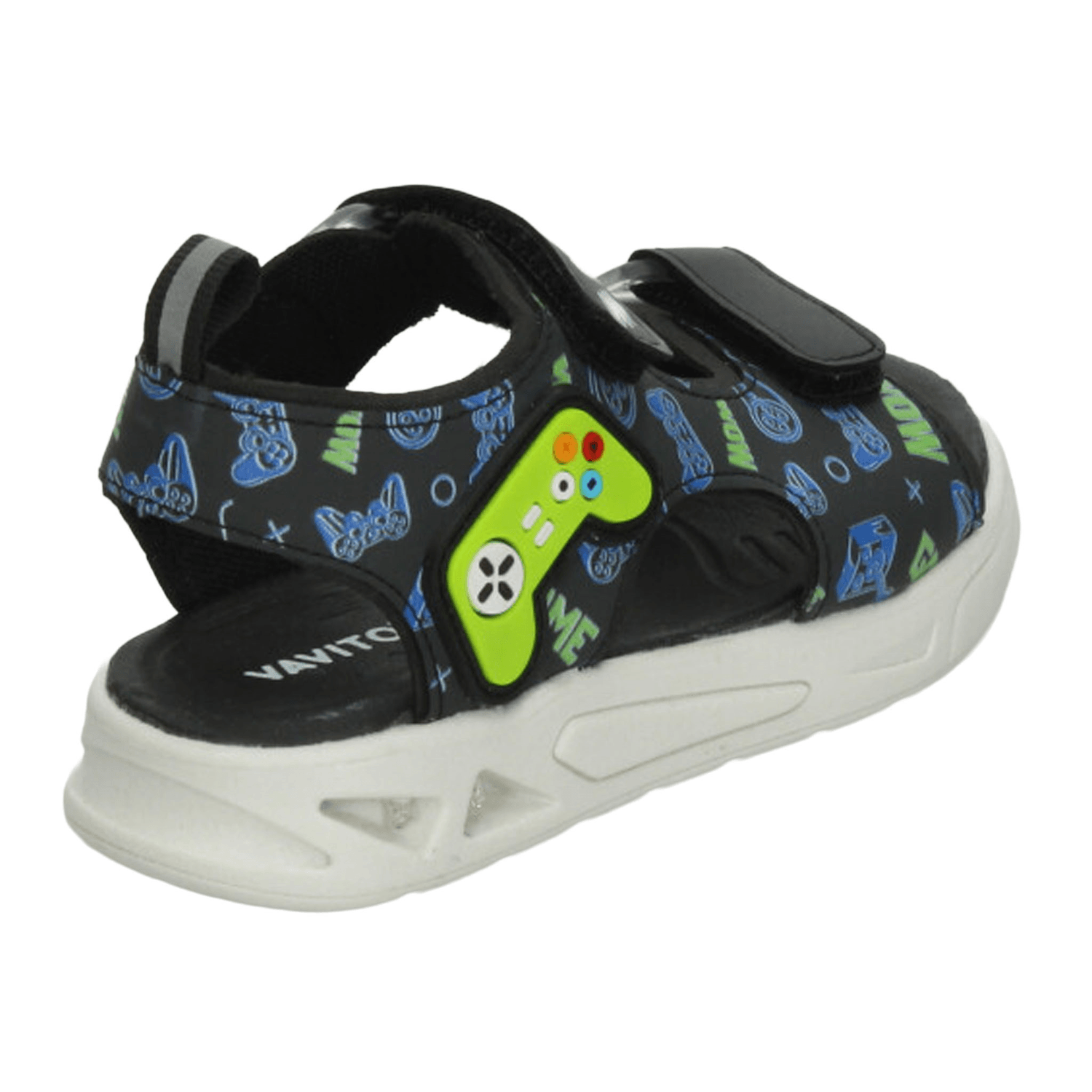Sandalias Vavito Niño Negro Casual Infantil T15-18 — imagen 4