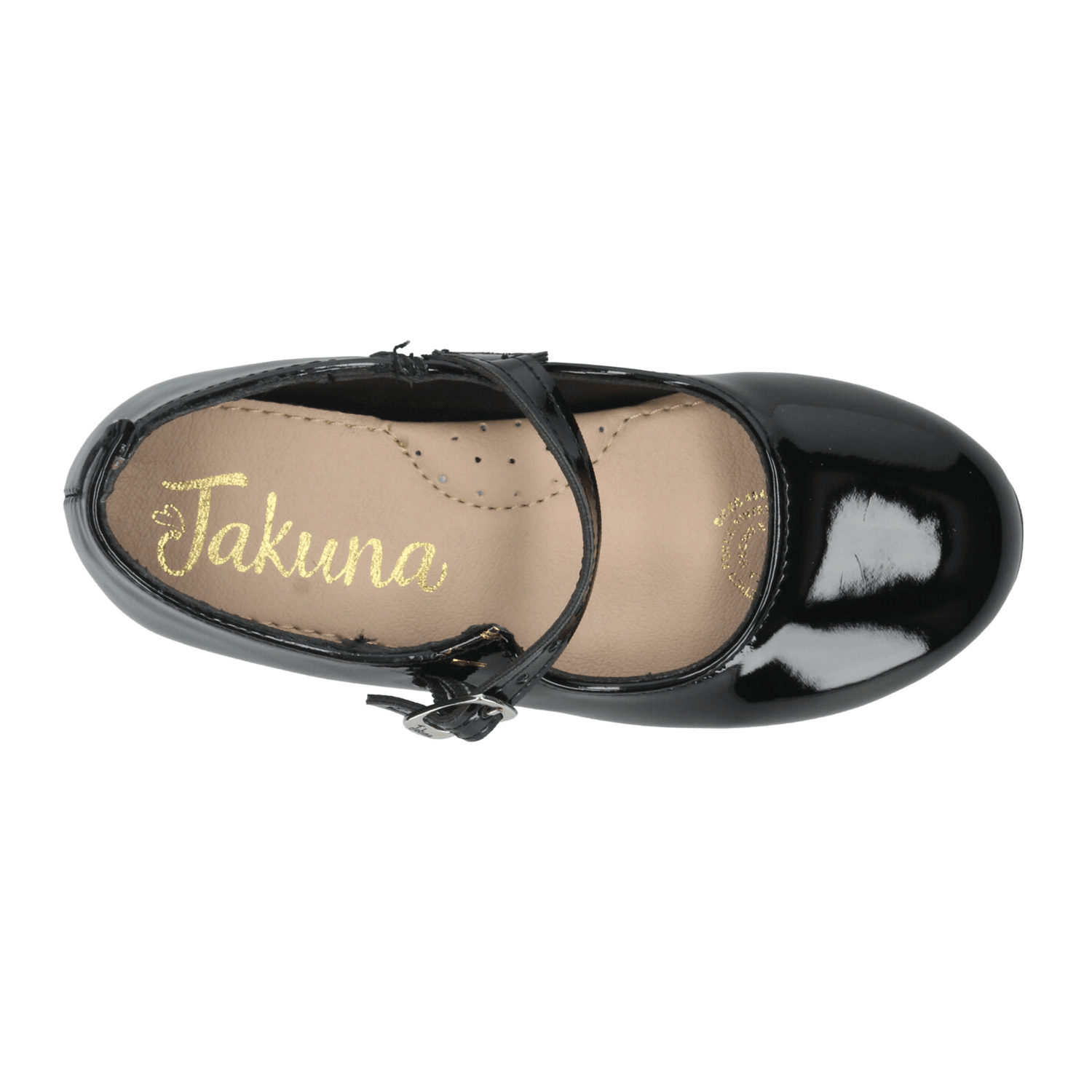 Flat Jakuna Niña Casual Mary Jane Negro Infantil T18-22 — imagen 8