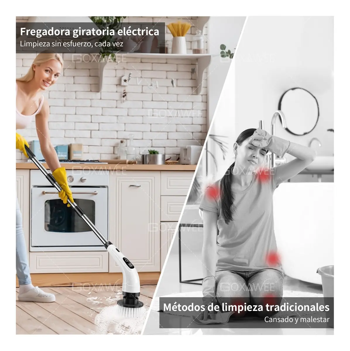 Cepillo Eléctrico Multifuncional para Limpieza del Hogar — imagen 6
