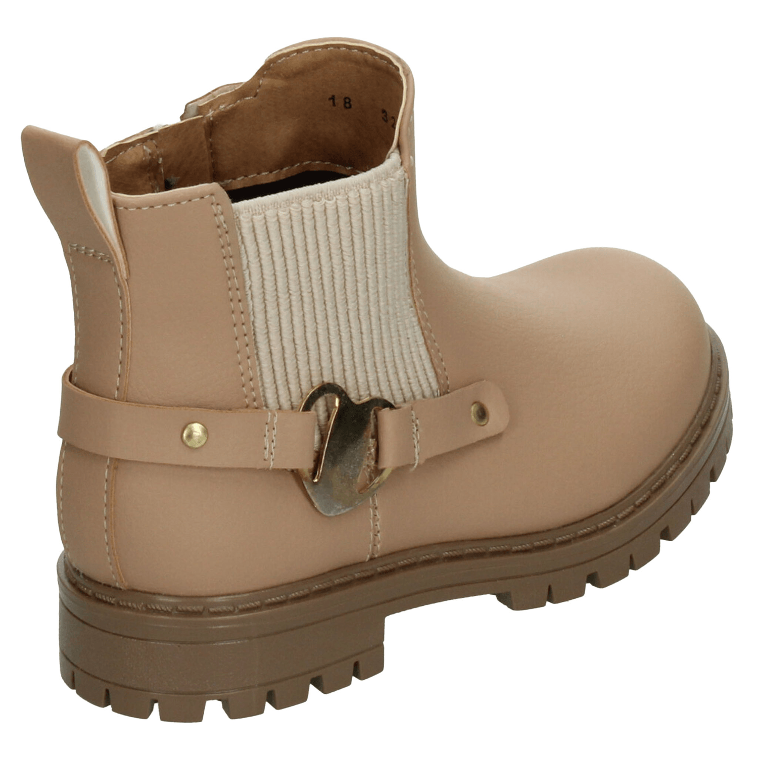 Bota Vavito Niña Camel Casual Cierre Infantil T18-22 — imagen 4