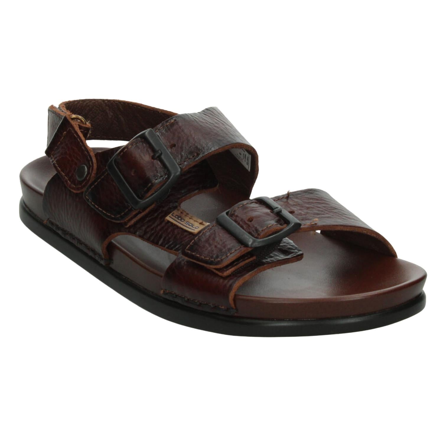 Sandalias Lobo Hombre Café Casual Para Caballero — imagen 4