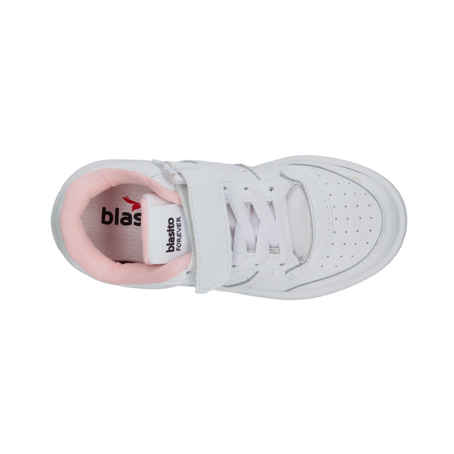 Tenis Niña Blasito Blanco Escolar Infantil T22-26 — imagen 9